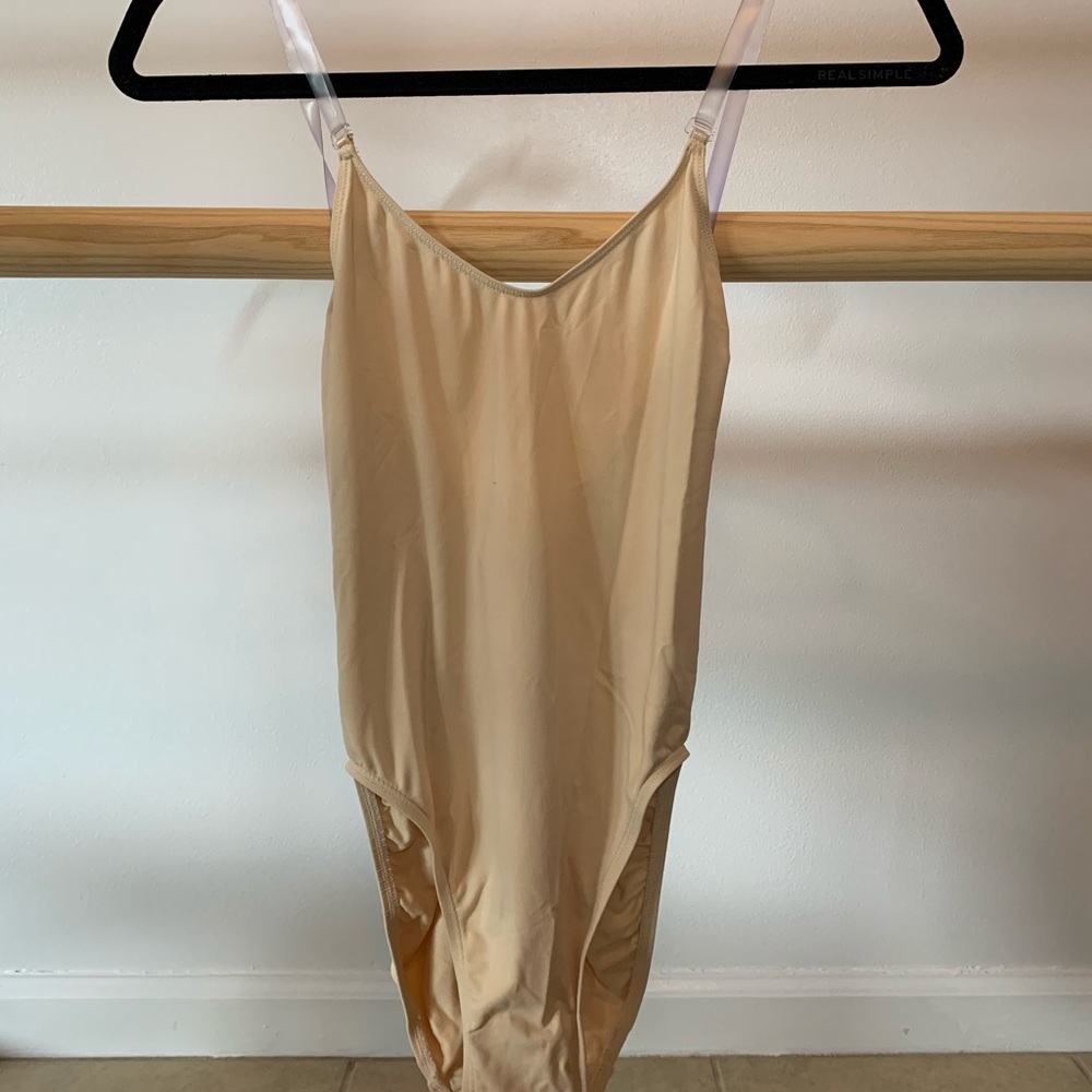 Capezio dance wear nude leotard